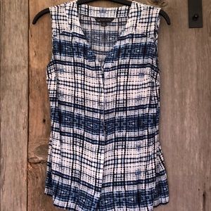 Brooks Brothers sleeveless shirt